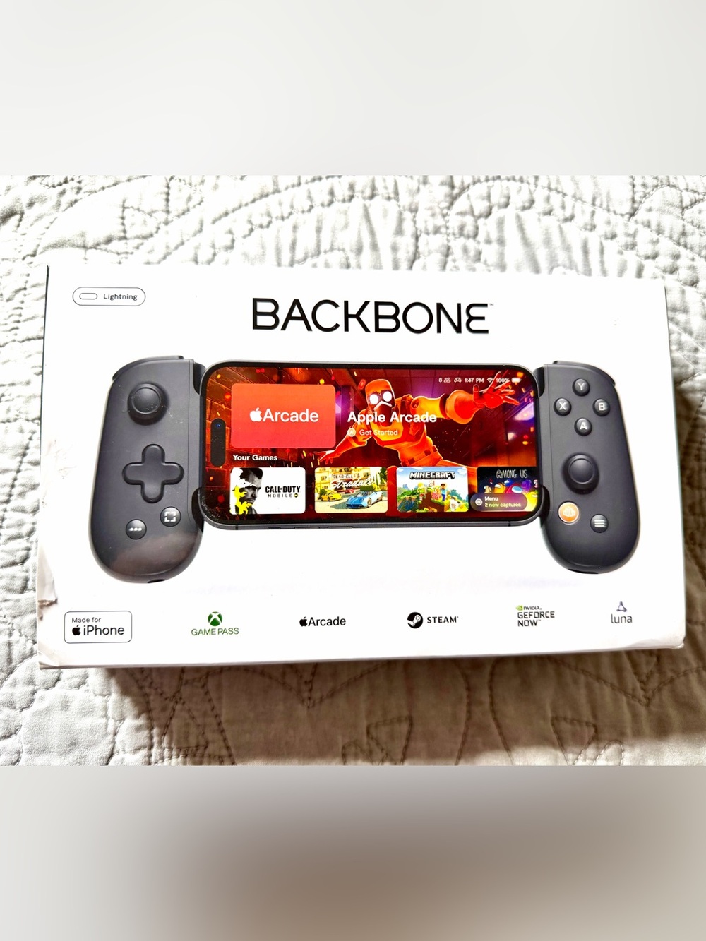 Backbone One Mobile Gaming Controller for iPhone — Black